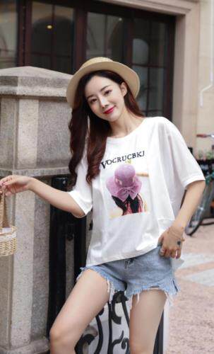 夏季小衫，粉色，白色。，女装，英雅姿秀