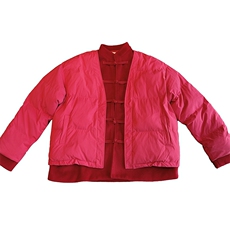 冬季风唐装棉衣男立领时尚复古假两件盘扣棉服棉袄潮M139P168，男装棉衣，电商B267