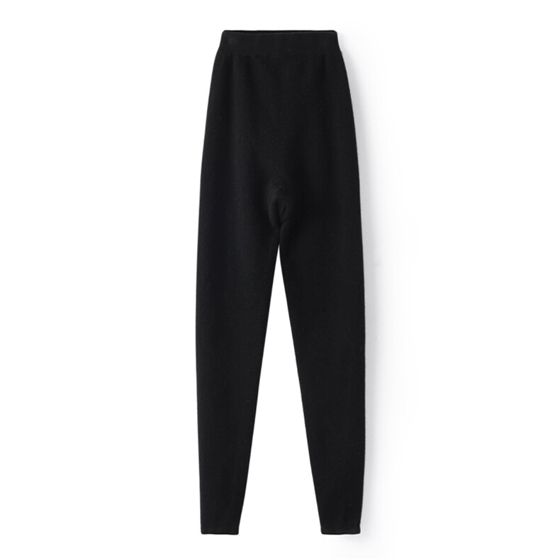 2024年秋季时尚气质百搭无缝内穿纯色打底裤，女装打底裤，鹏源羊绒