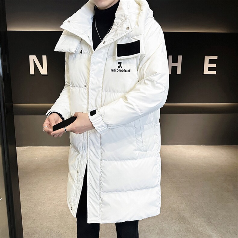 长款男冬季加厚2025新款连帽休闲外套男A313-9909-P260,女装短外套,电商A313