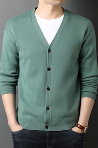 G-YH0012外套2023新款开衫男外套羊毛衫商务休闲男装外套P75,男装针织衫/毛衣,电商B360