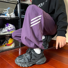 巴家休闲大码宽松机能防水冲锋裤运动裤长裤K8550-P20【特价】，女装休闲裤，电商A007