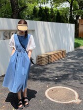 牛仔连衣裙，女装连衣裙，肆尔