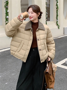 【新款现货】韩系两面穿的90羽绒服192-669P325K488图片