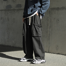 K887-P60控78棉秋装新款学生大口袋工装裤男直筒休闲裤男，男装休闲裤，电商B369（原A024）