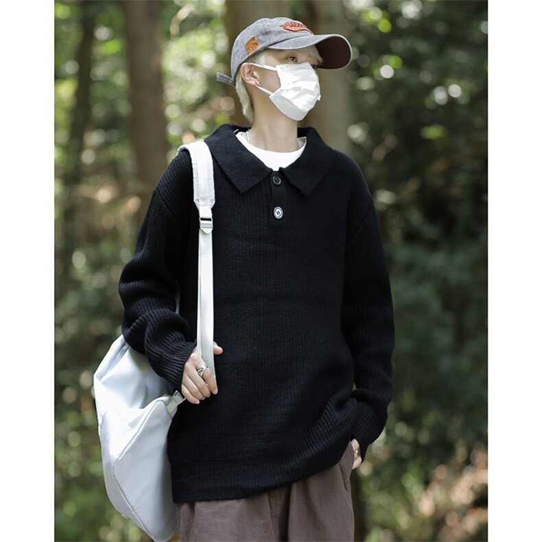 毛衣男士冬季宽松慵懒风日系复古线衣外套简约M01-P45,男装针织衫/毛衣,星座1109-3