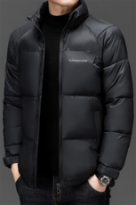 秋冬大码男士立领面包服潮牌商务休闲保暖短款户外运动防寒男外套，男装棉衣，钱塘6003（原4033）