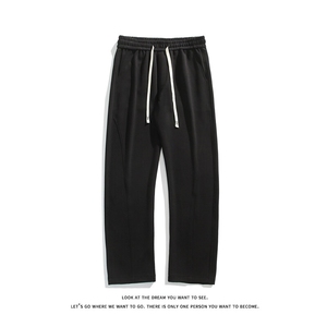 美式斜切弯刀版型卫裤大码宽松休闲运动裤长裤K8547-P16【特价】图片