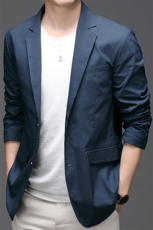 BWA8216钱塘2020-2秋季新款中年男士休闲简约百搭西服外套P167，男装西服，钱塘207-2