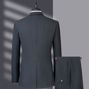男士2023年春季西服礼服西装修身商务休闲男装西装套装图片