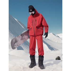防水防风防寒保暖滑雪服男女户外机能大码中性风套装 TZ360-P285图片