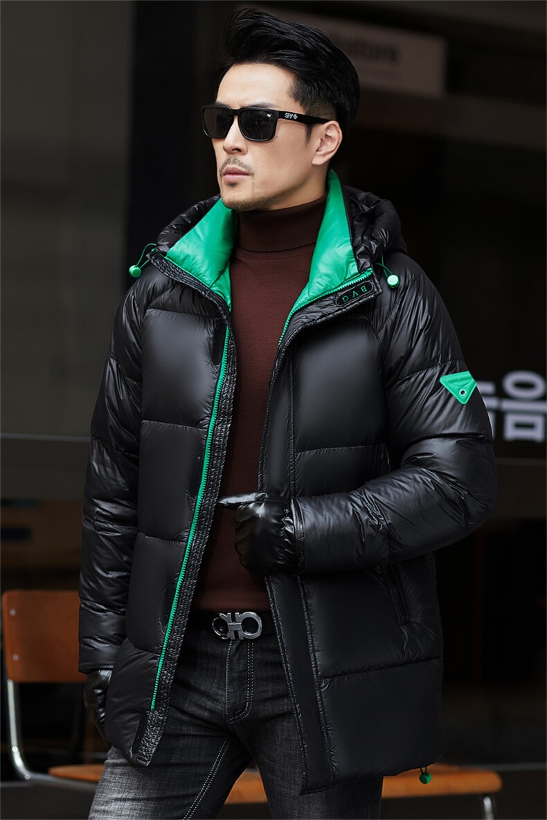 ZMS-M8816新款冬季男士鸭绒羽绒服可脱卸帽保暖外套修身大衣,男装羽绒服,电商B360