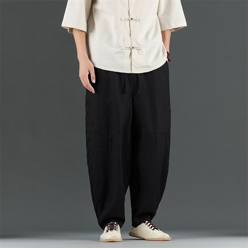 纯亚麻休闲裤风星座815-8611p105,男装休闲裤,星座815（原A203）