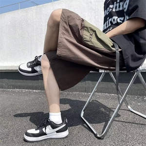 男新款青少年时尚休闲裤夏季潮牌工装短裤拼接 J6002 P35图片