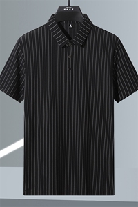夏季男士冰丝潮流plolo衫商务舒适休闲百搭中青年上衣1167-P36图片