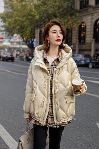 羽绒服，女装羽绒服，印象秋水