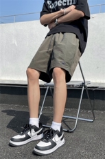 美式休闲户外运动速干短裤男士潮流百搭四分裤帅气沙滩裤网眼里布，男装牛仔裤，星座505-2（原电商A260-1)