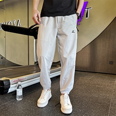 男士休闲裤夏季新款时尚百搭束脚裤运动长裤子男K25076-P68，女装休闲裤，电商A237