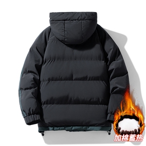 三防面料 抖音品质10W件 假两件连帽加厚棉衣外套棉服BM5811特P85图片