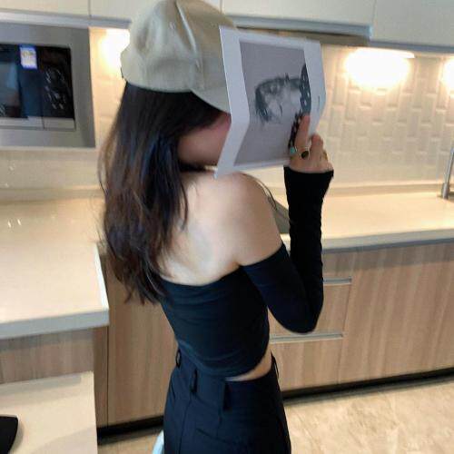 一字领冰袖，女装，XTZ style