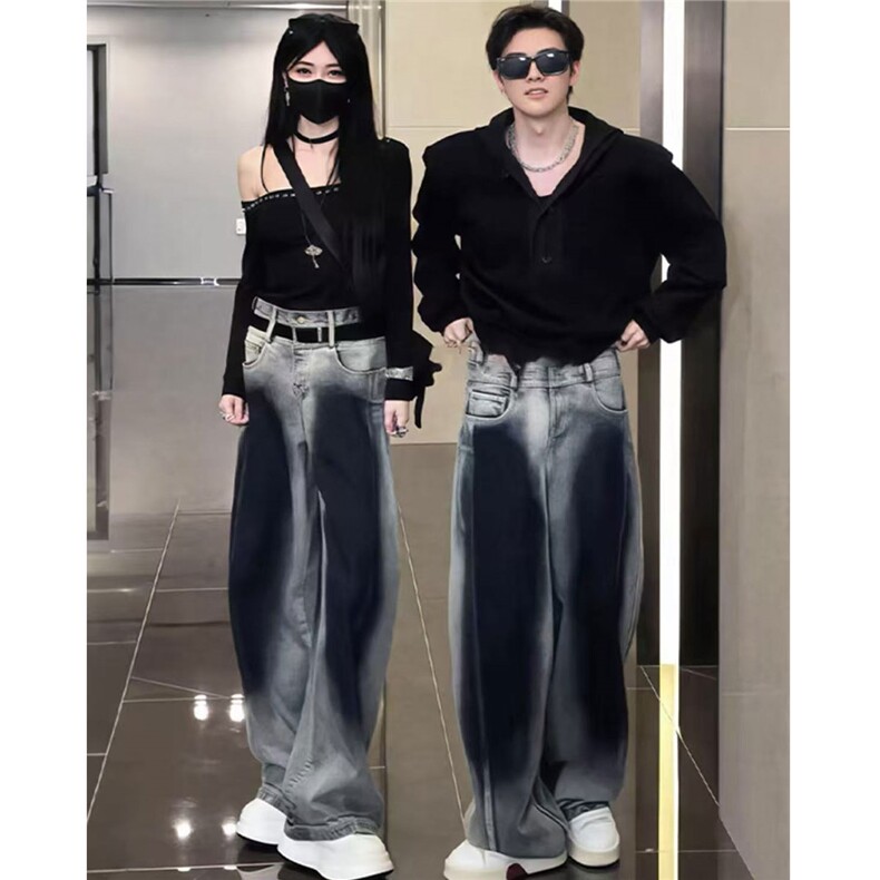 网络图慎用!图片只做展示现货潮流叨叨弯刀牛仔裤男78037特P53，男装牛仔裤，星座226-2