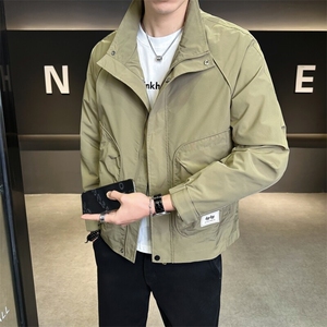 507A-JK089-P80 2025春夏时尚青年百搭休闲夹克外套图片