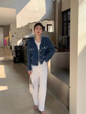 2022春装，深度服饰小香风上衣，其它，深度