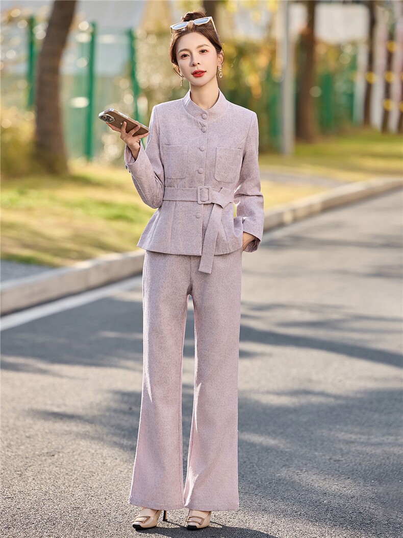 2026春季港新款淑女气质收腰御姐炸街两件套套装,女装套装/套裙,伊仟回