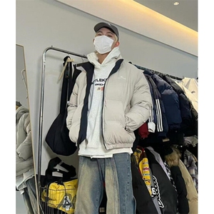 青少年冬季棉衣外套男女双面穿立领户外防风保暖冬款棉服 MH199图片