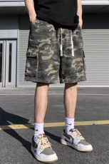 D321ANK927P45潮牌迷彩工装短裤五分裤棉，男装牛仔裤，电商D321