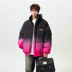 XZ-230-1MY702男模无影墙简约扎染渐变休闲立领面包服P118控158图片