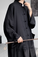 新中式加长款长袖长裤防晒TZ749-特批85上衣特批50裤子特批35，男装防晒衣，电商A059
