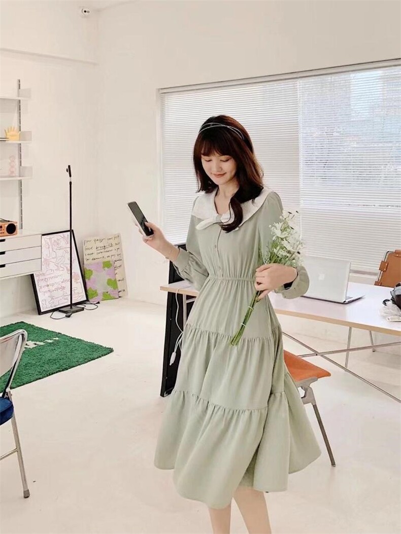 春款拼接蝴蝶领，其它，雾灵水Lady-Lin