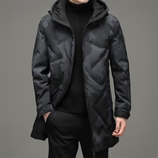 新款白鹅绒中青年商务休闲羽绒服冬季保暖男装上衣ZS2188-P350，男装羽绒服，电商B212（原钱塘6029）
