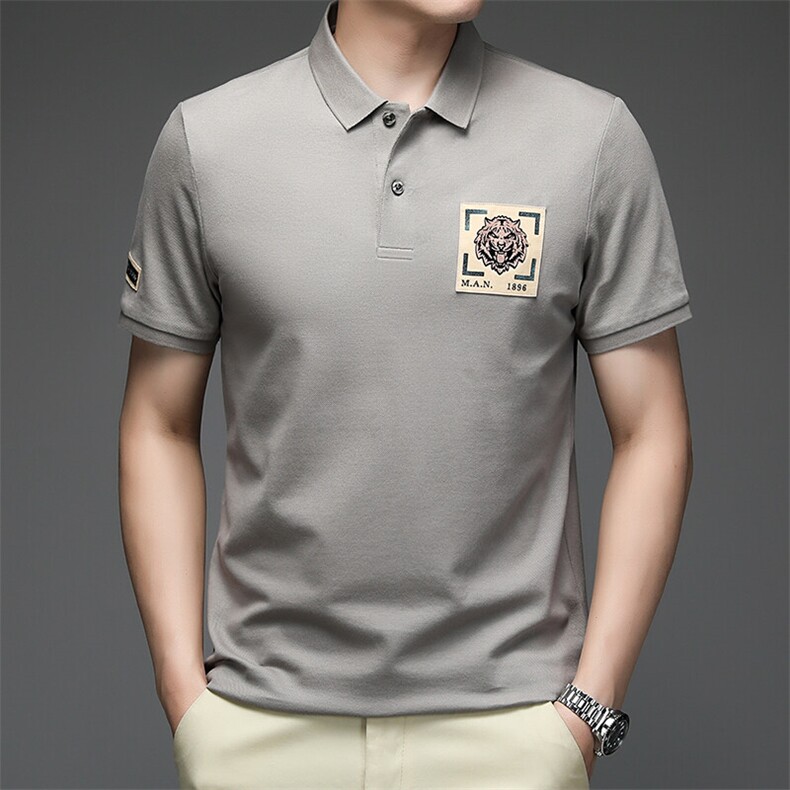 BGW-B32512夏季男士新款短袖T恤青年修身体恤休闲POLO衫，男装T恤，电商B360