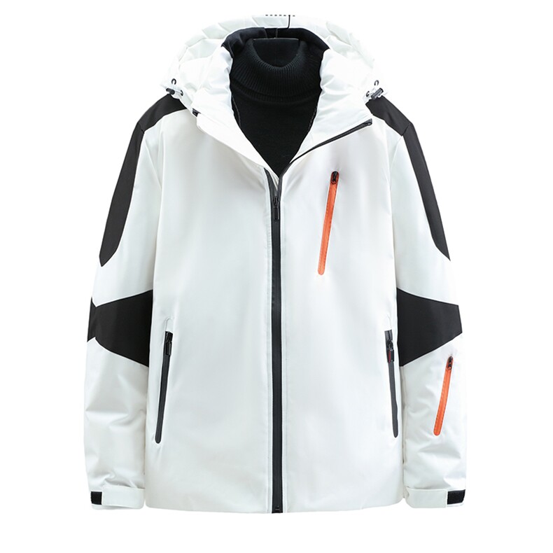 2022冬季羽绒服男士短款拼接色白鸭绒连帽外套男装-R5096-P75,男装羽绒服,星座1105-1