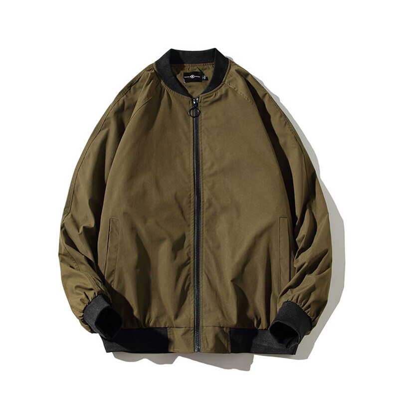 情侣潮大码宽松休闲多色光板夹克棒球服外套潮J7204P30【特价】,男装夹克,电商A007