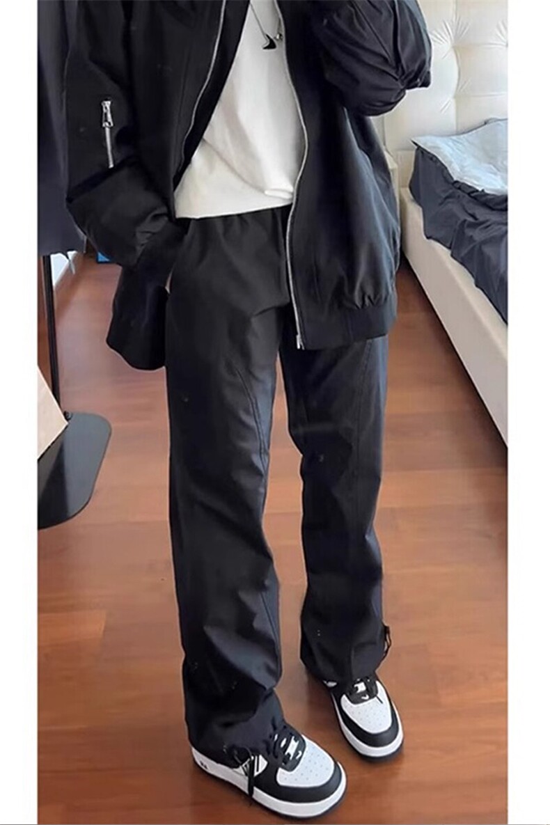 美式机能黑色硬壳冲锋裤男款三防弯刀工装裤子防水户外徒步登山裤,男装工装外套,星座908-1