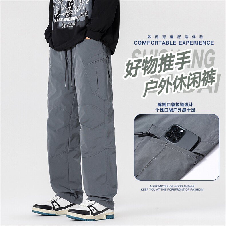 现货 美式工装裤冲锋裤男户外机能风登山运动裤休闲裤AK0253-P53图片