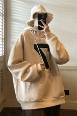 美式连帽卫衣22秋季男生上衣美式高街大码宽松外套JK22313p65控78，男装卫衣，星座605(原A050)