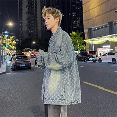 时尚秋季潮流夹克外套小香风气质文艺潮流简约时尚原宿流行新款，男装夹克，星座218-1（原230）