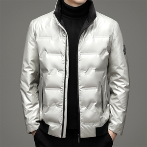 2021休闲商务爸爸装中长款羽绒服外套中年羽绒上衣ZL99675-P220图片