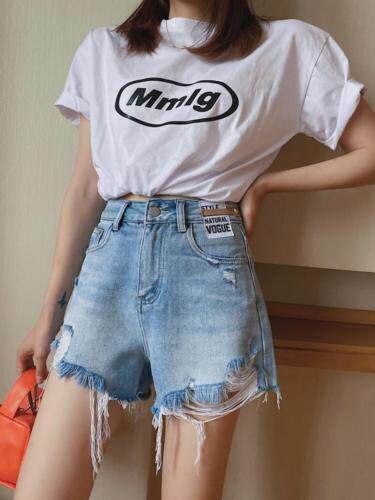 牛仔短裤，女装，可家 cutiesister