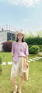 纯苎连衣裙小衫裤子裙子衬衣
时尚风
风淑女风休闲风图片