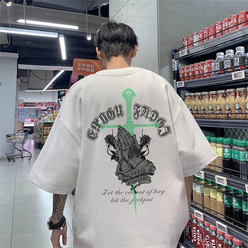 已注册纯棉220克T4306P23直播抖音短袖T恤重磅280克TB4306批28图片