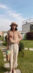 纯苎连衣裙小衫裤子裙子衬衣
时尚风
风淑女风休闲风图片
