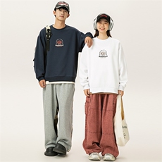2025秋季新款男装日系潮牌假两件宽松卫衣连帽休闲外套WY596-F76，女装短外套，电商A101（原外27）