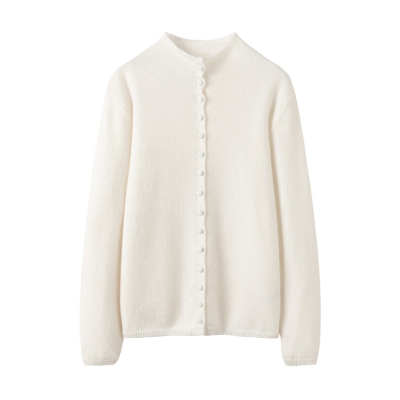 2026年秋季宽松常规通勤套头长袖羊绒打底衫，女装羊绒衫，暖习羊绒