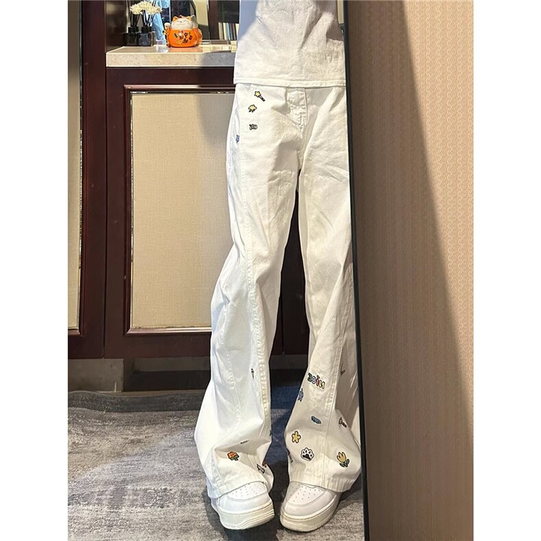 潮牌新款弯刀裤男韩版宽松休闲青年痞帅工装裤513ACK2599P49,男装工装外套,星座513A