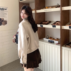 新品拼接短外套2C117-1830P160K258，女装短外套，2C117